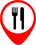 Point of Interest Restaurant Icon