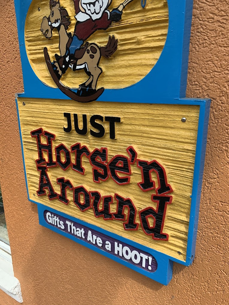 just horsen around 1