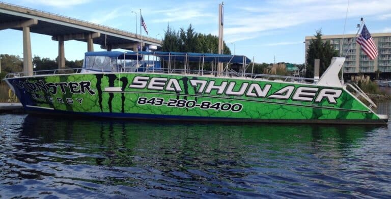 sea thunder dolphin cruise little river img 1 768x391